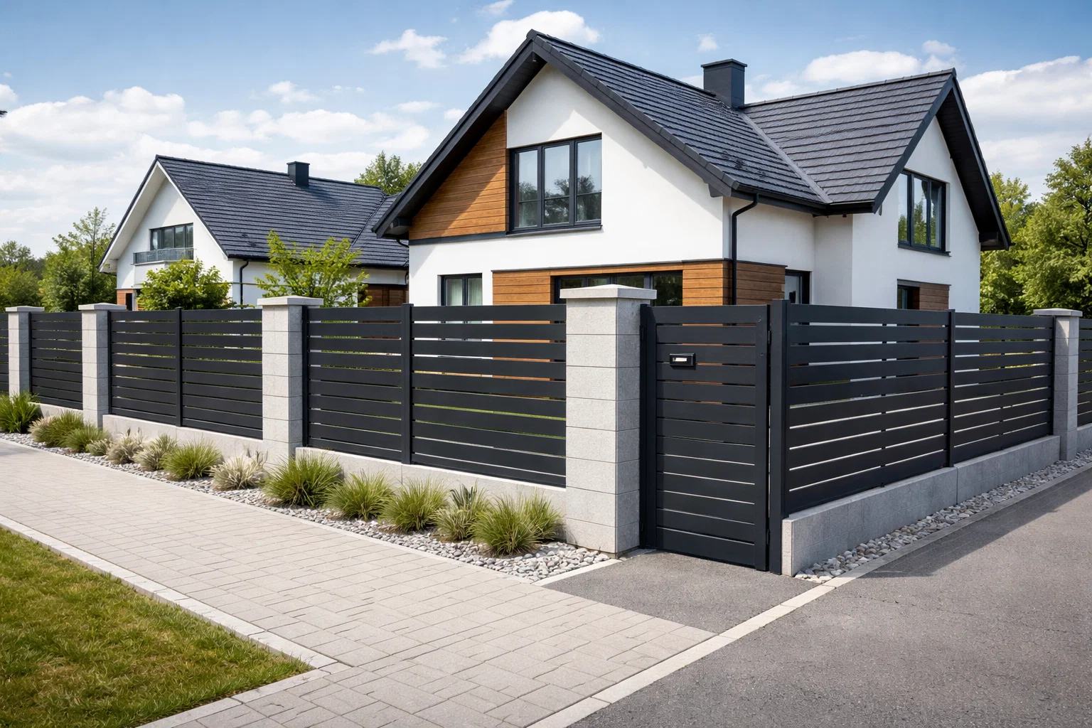Ogrodzenie palisadowe, aluminiowe czy stalowe